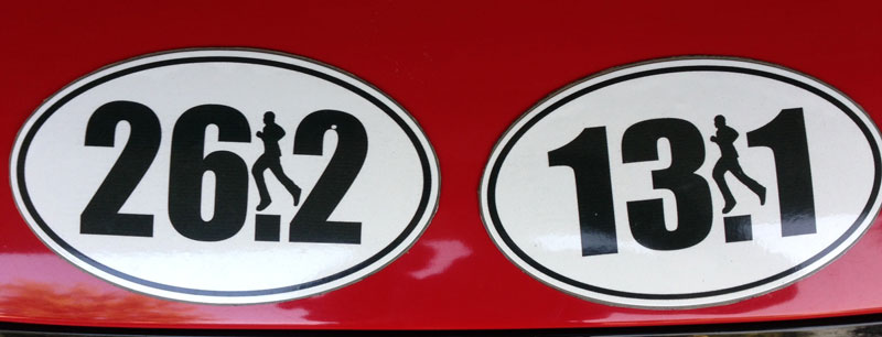 This year I added two new bumper stickers to my car.