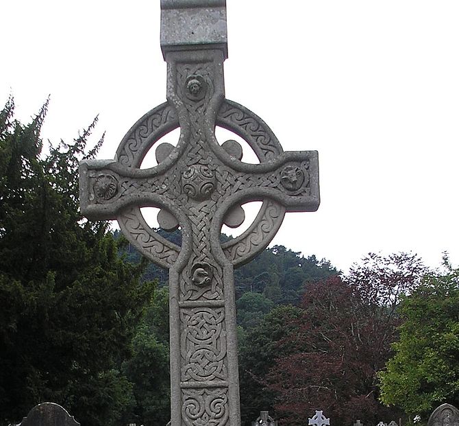 Celtic cross: Some of the departed get a better send-off than others (Wikipedia photo)