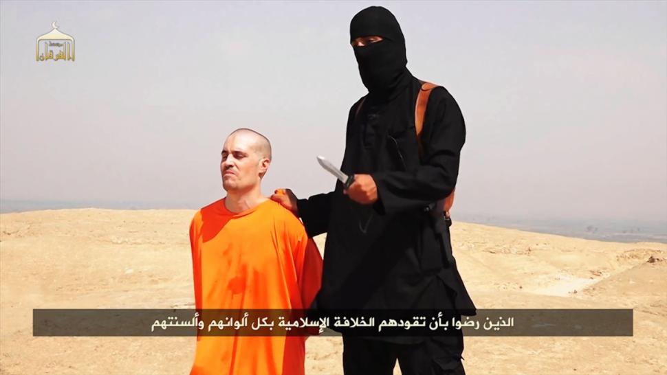 Cowardly terrorists prepare to murder journalist James Foley