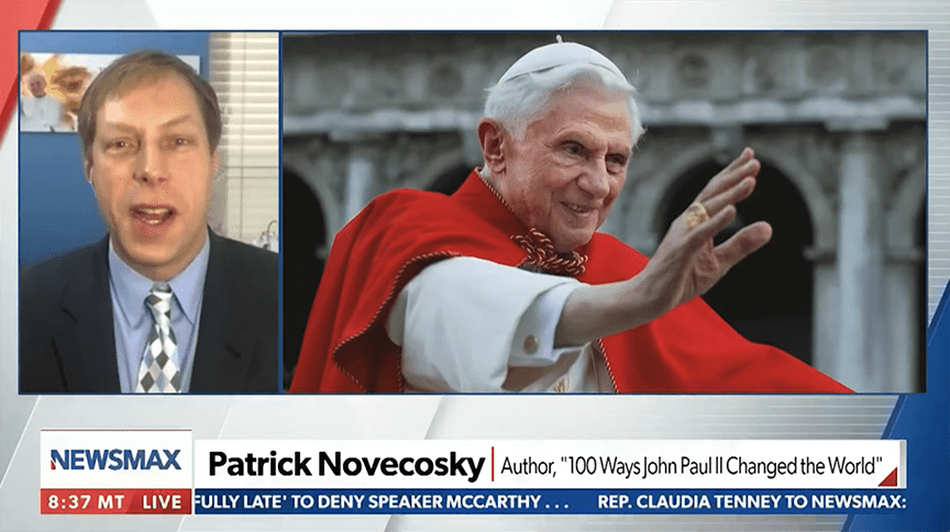 Newsmax & Fox News: Remembering Benedict XVI