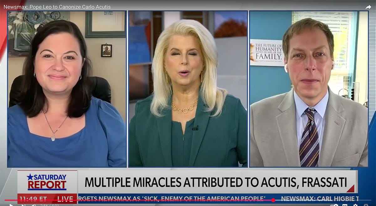 Newsmax: Pope to Canonize Millennial Saint