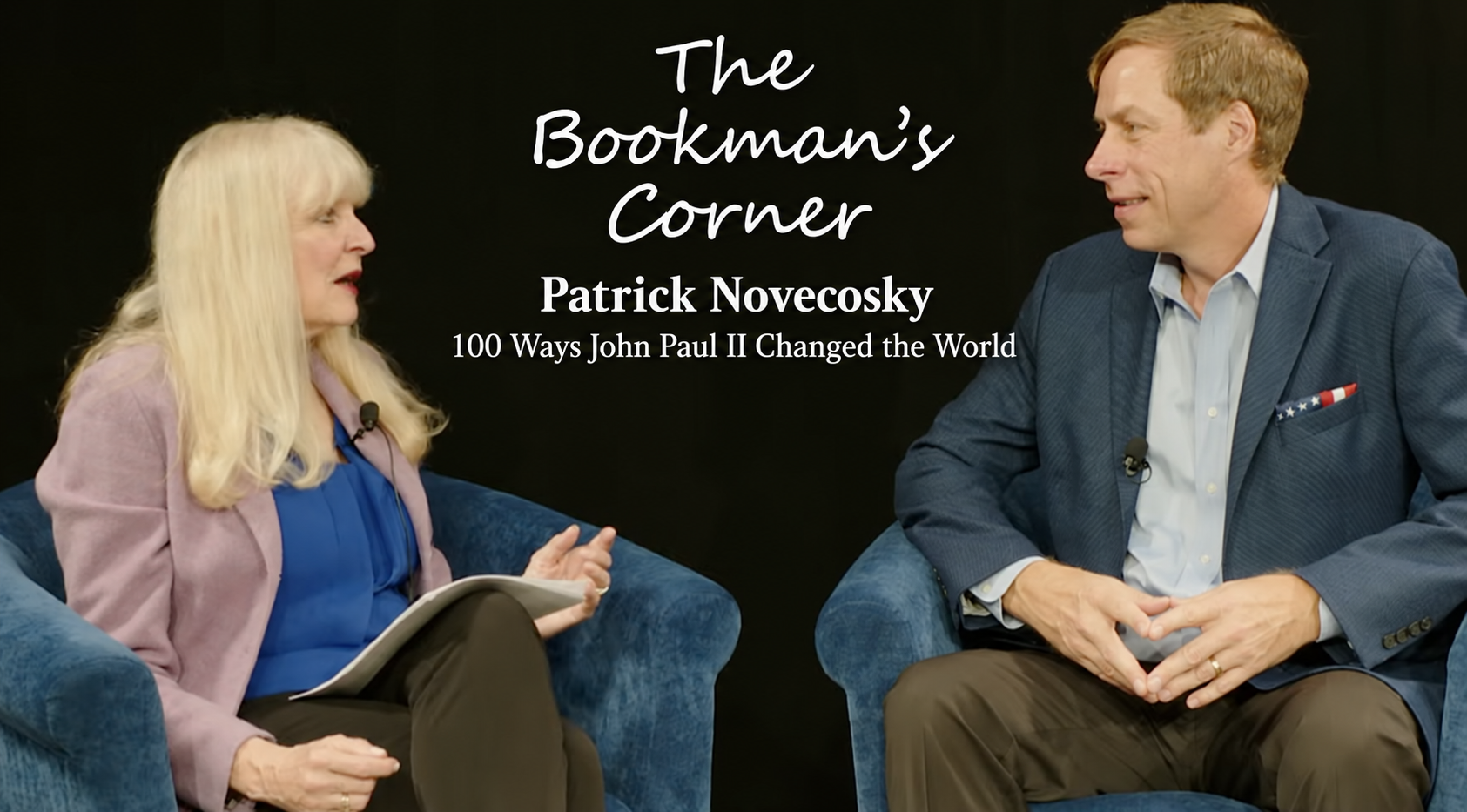 The Bookman’s Corner: The interview
